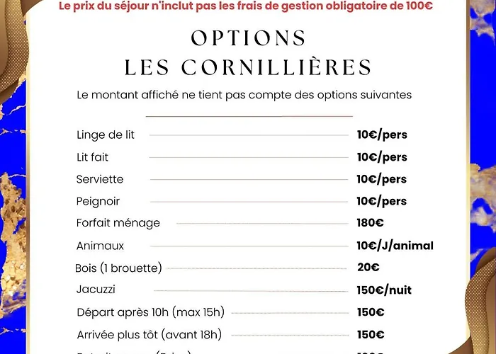 Hotel Les Cornillères Et Ses Maisonettes, 4 étoiles, Option, Société La Clé Decamp